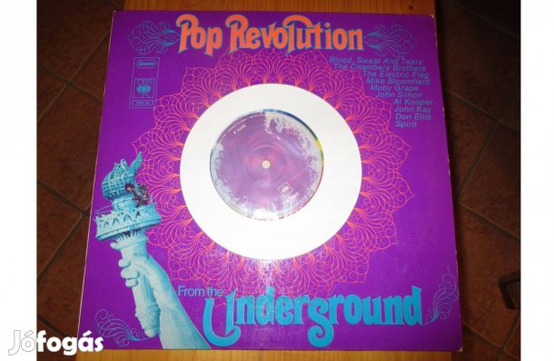 Pop revolution from the Underground bakelit hanglemez eladó