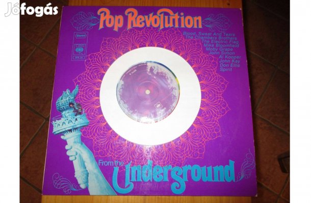 Pop revolution from the Underground bakelit hanglemez eladó
