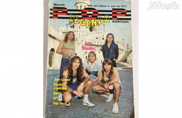 Poplegenda John Lennon, Pataky, KFT, Iron Maiden, Pink Floyd