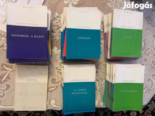 Populart füzetek ember tragédiája egri csillagok pál utca fiúk stb