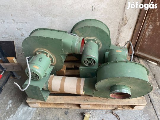 Por és forgács elszívó ventillátor