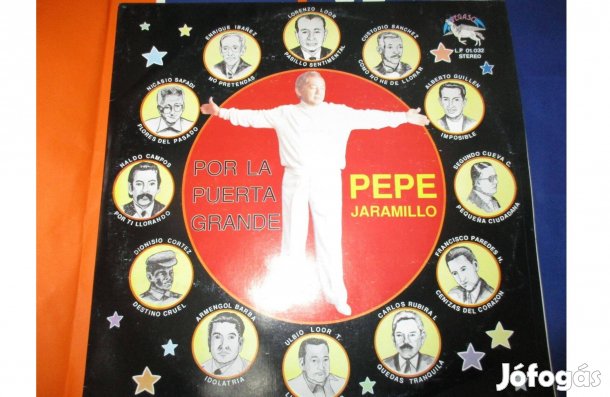 Por la puerta grande bakelit hanglemez eladó