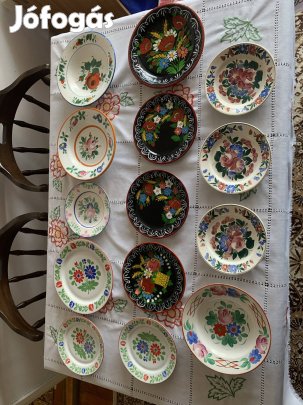 Porcelán Falitányér 