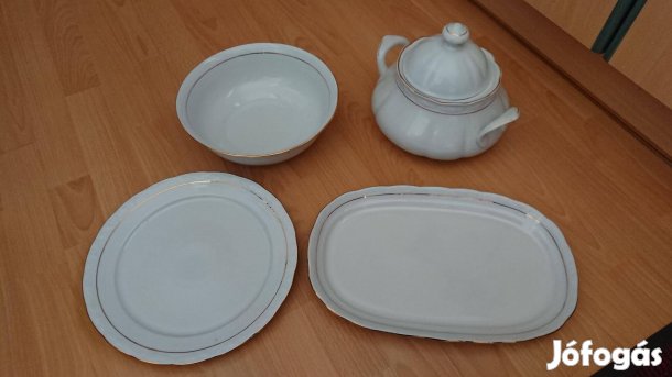 Porcelán Garnitura Aranyos Nyír1Ház
