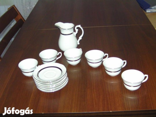Porcelán Kávés készlet kiöntővel