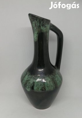 Porcelán Tófej kerámia, modern váza!