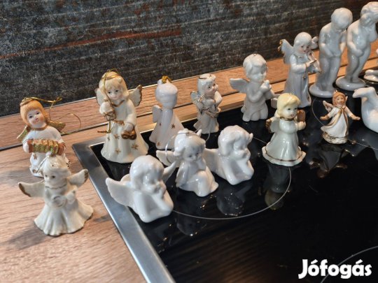 Porcelán angyalkák 2900Ft/db tól -