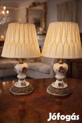 Porcelán asztali lámpa 
