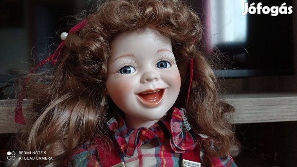 Porcelán baba 50cm. - tündéri karakter baba