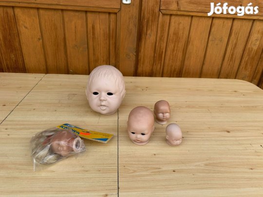 Porcelán babafejek