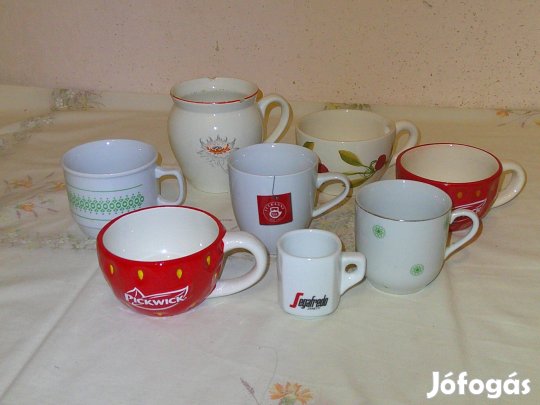 Porcelán bögre, csésze, konyhai csomag