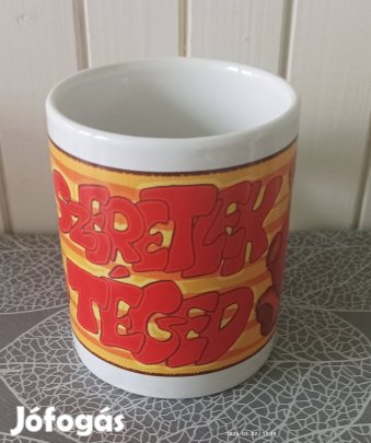 Porcelán bögre új állapotban!