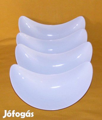 Porcelán csontos tányér 4 db