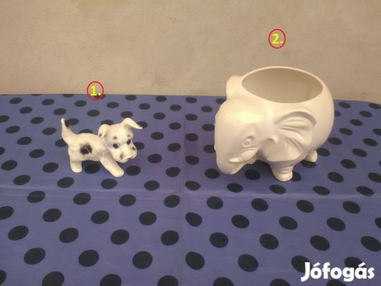 Porcelán dísztárgy