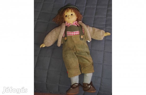 Porcelán fejű ,kezű baba