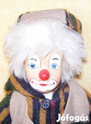 Porcelán fejű bohóc