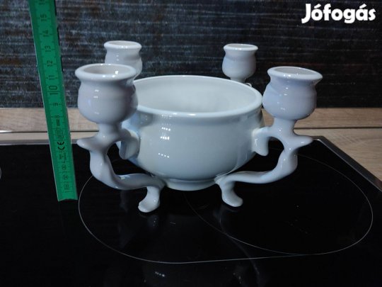 Porcelán gyertyatartó szépség különlegesség