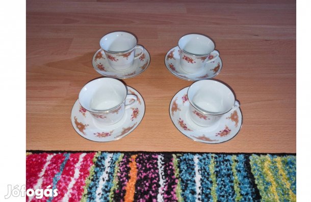 Porcelán kávés készlet
