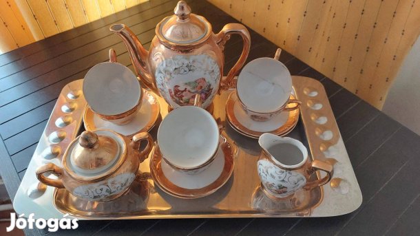 Porcelán kávés készlet