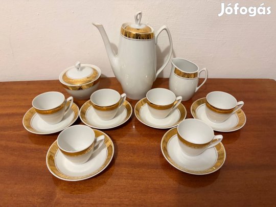 Porcelán kávés készlet