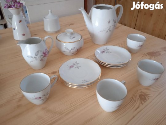 Porcelán kávés készlet