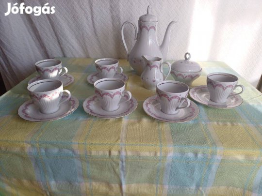 Porcelán kávés készlet