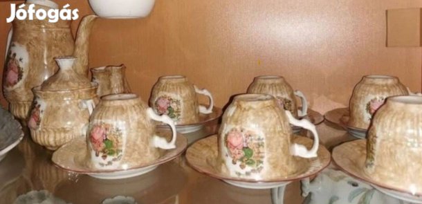 Porcelán kávés szett