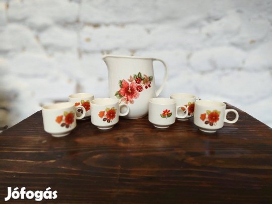 Porcelán kávés szett