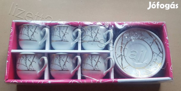 Porcelán kávéscsésze teás csésze bögre új bontatlan csomagolás AC