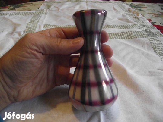 Porcelán kerámia kis dísz váza