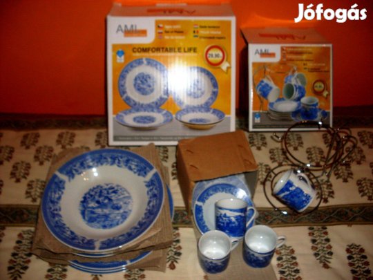 Porcelán készlet,kétféle,új saját dobozában!/7