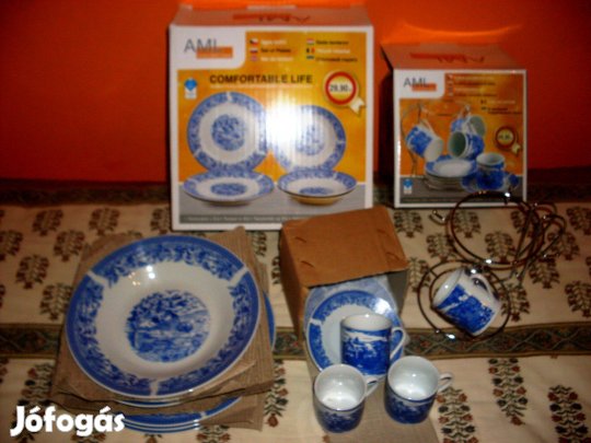 Porcelán készlet,új kétféle saját dobozukban!/7