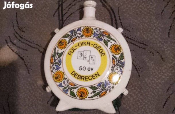 Porcelán kulacs Debreceni