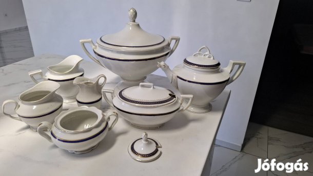 Porcelán leveses tál szett