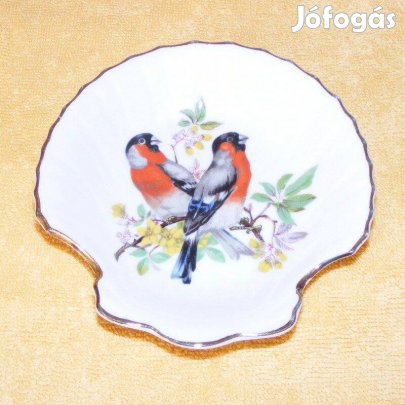 Porcelán madaras tálka