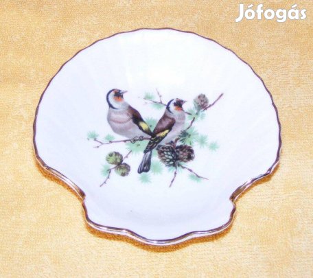 Porcelán madaras tálka