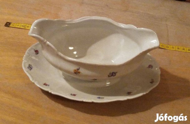 Porcelán mártásos tál (23 cm)