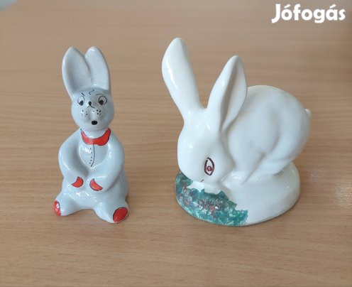 Porcelán nyuszik együtt eladók