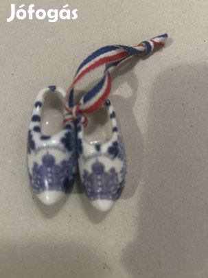 Porcelán papucs 5 cm Holland