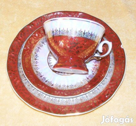 Porcelán reggelizőszett 3 db-os