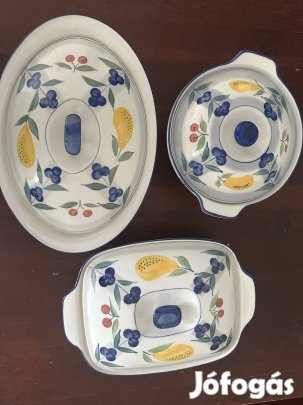 Porcelán szett 3db-os