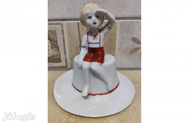 Porcelán szobor Alba Julia