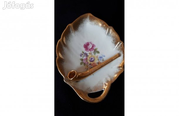 Porcelán tálka v. hamutartó