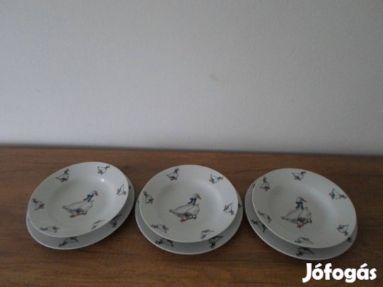 Porcelán tányér készlet