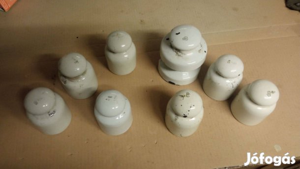 Porcelán távíró szigetelők