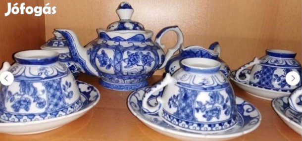 Porcelán teás készlet