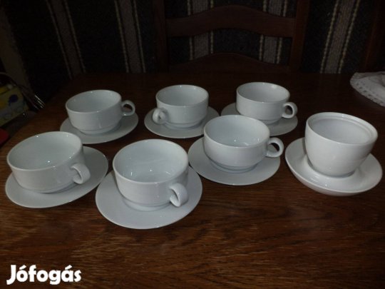 Porcelán teáskészlet 14 db