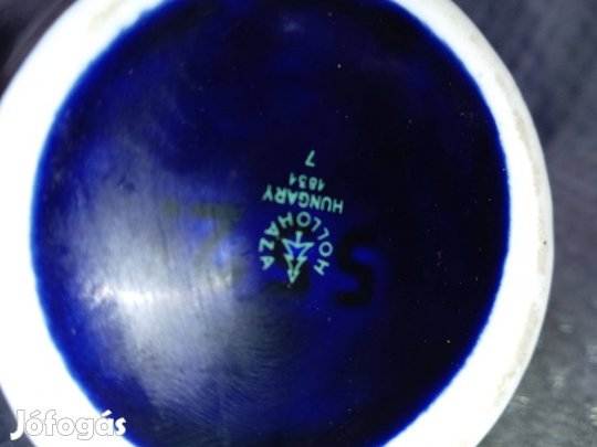 Porcelán váza Hollóházi