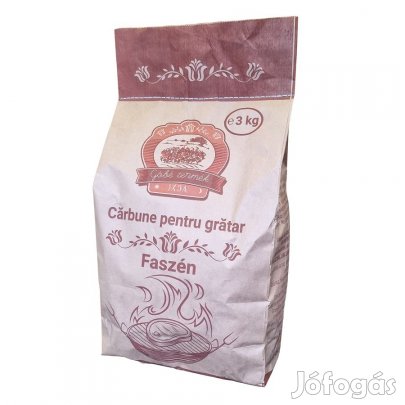 Pormentes bükk faszén 3 kg, Hargitai Góbé termék