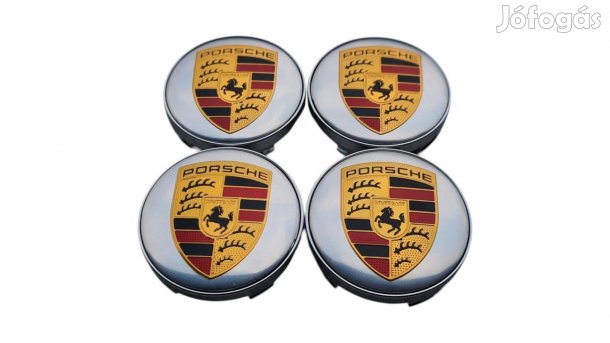 Porsche 60mm felni díszkupak közép felnikupak kerékagy kupak